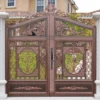 LEROND weatherproof smart garden gate lock with IP68 rating and anti-corrosion finish.