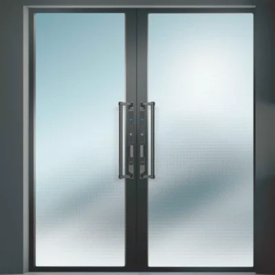 LEROND premium smart lock with CNC-milled aluminum for heavy-duty and commercial doors.