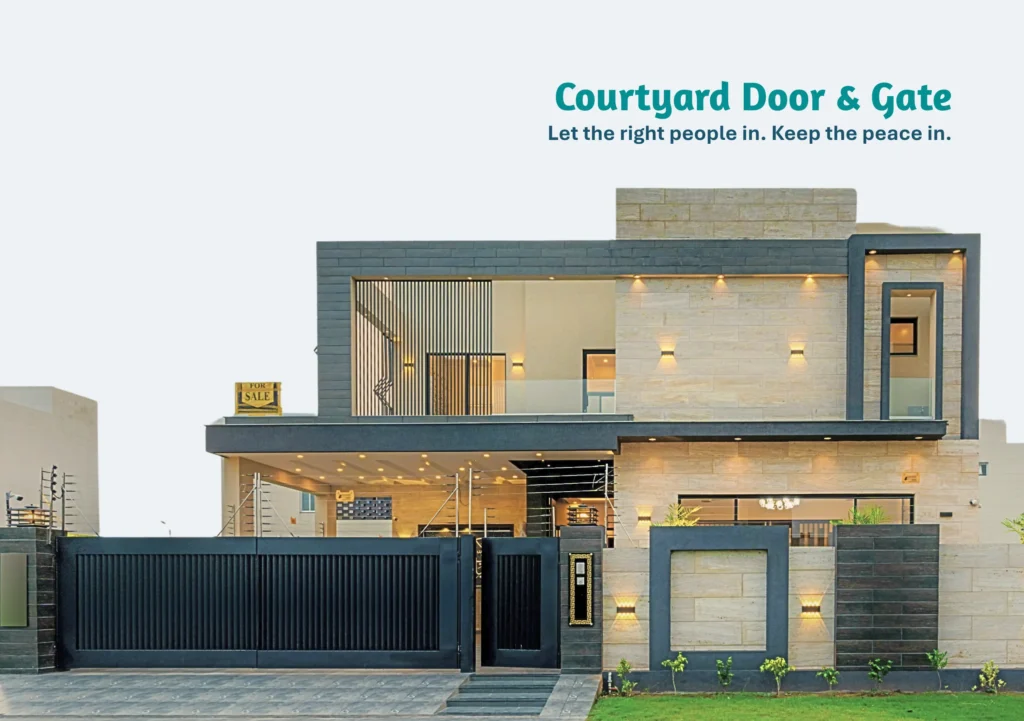 Smart outdoor lock and gate opener solutions for courtyard gates and villa doors – LEROND supplier & manufacturer