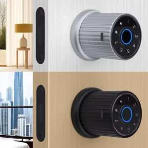 LEROND smart knob lock providing keyless convenience for indoor hotel and apartment doors.
