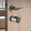 LEROND smart lock cylinder offering high compatibility and customizable length for existing locks.
