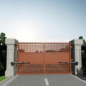 LEROND swing gate opener with flexible AC/DC power options and smart ecosystem integration.