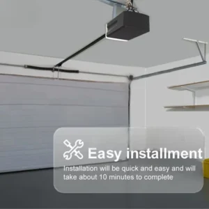 LEROND reliable and affordable motor for automating sectional tilt garage doors.