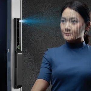 LEROND advanced smart lock with palm and facial recognition for maximum security.