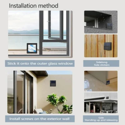 Smart rain sensor detecting rainfall for automatic closure of windows, skylights, or awnings; ideal for integration with actuators in home automation systems.