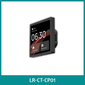 Wall-mounted Tuya smart control panel with built-in gateway, touchscreen interface, and multi-protocol support for locks, motors, sensors and scenes—centralized hub for home and building automation.