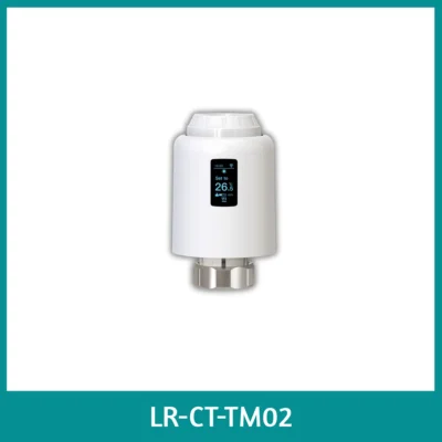 Smart thermostat temperature controller with precise PID control, programmable schedules and mobile app connectivity for HVAC or underfloor heating systems—compact wall-mount design for residential and commercial use.