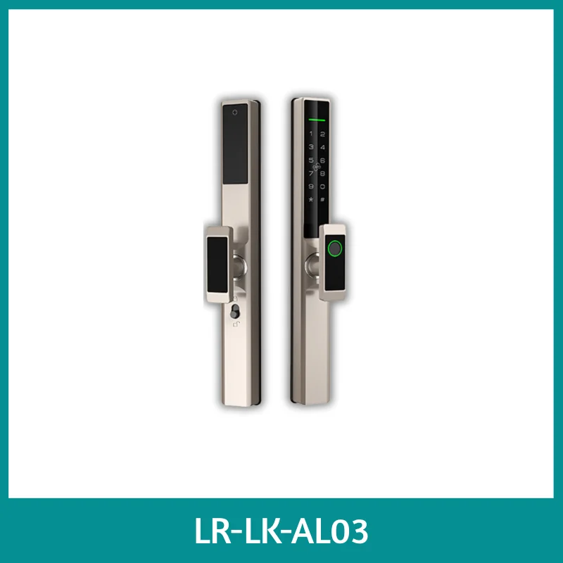 LEROND aluminum smart lock offering high value and slim design for various profile doors.