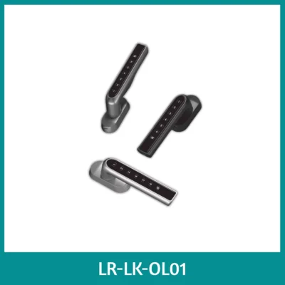 LR-LK-OL01 Electronic Handle Lock Electronic handle lock designed for sliding or casement windows and patio doors; simple retrofit installation with touch or app unlock, ideal for aluminum frame systems.
