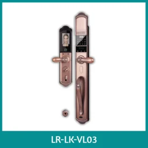 LEROND high-end smart lock with CNC craftsmanship for armored and villa entry doors.