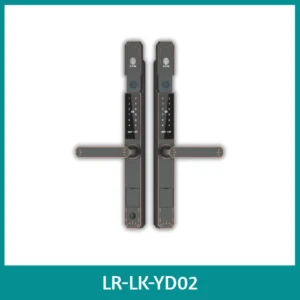 LEROND weatherproof smart garden gate lock with IP68 rating and anti-corrosion finish.