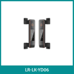 LEROND adjustable smart garden gate lock for straight or curved arms with robust weatherproofing.