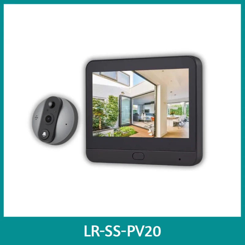 LEROND digital peephole camera with display for enhanced security on apartment and entry doors.