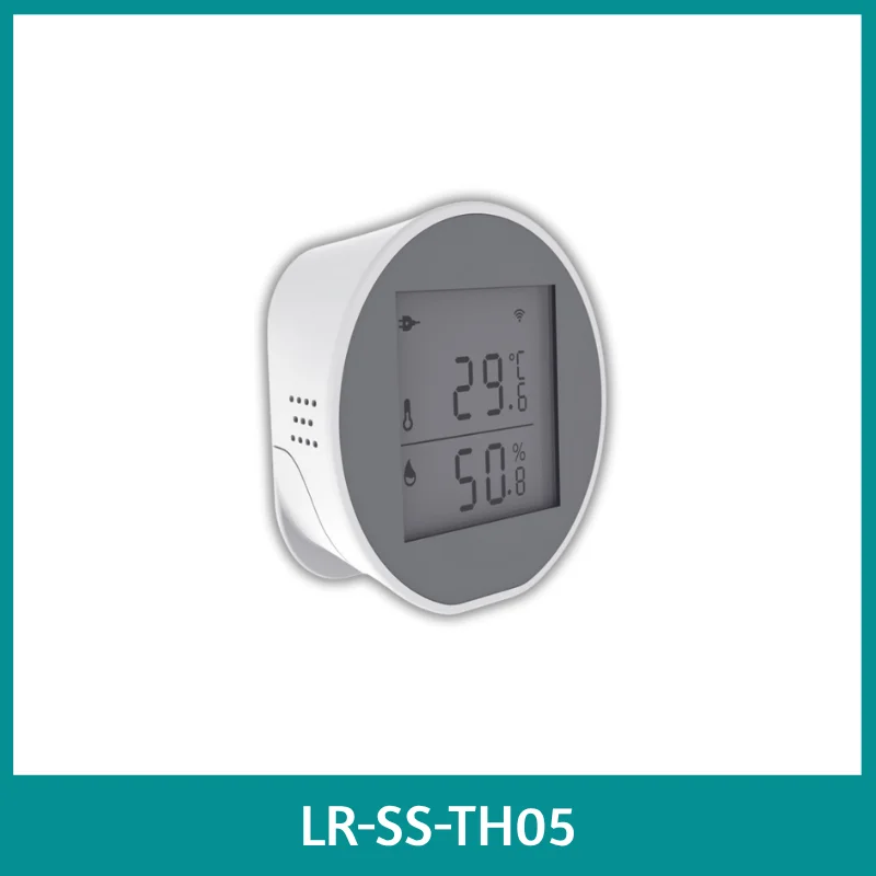 LEROND digital temperature and humidity sensor with display for monitoring indoor climate conditions.