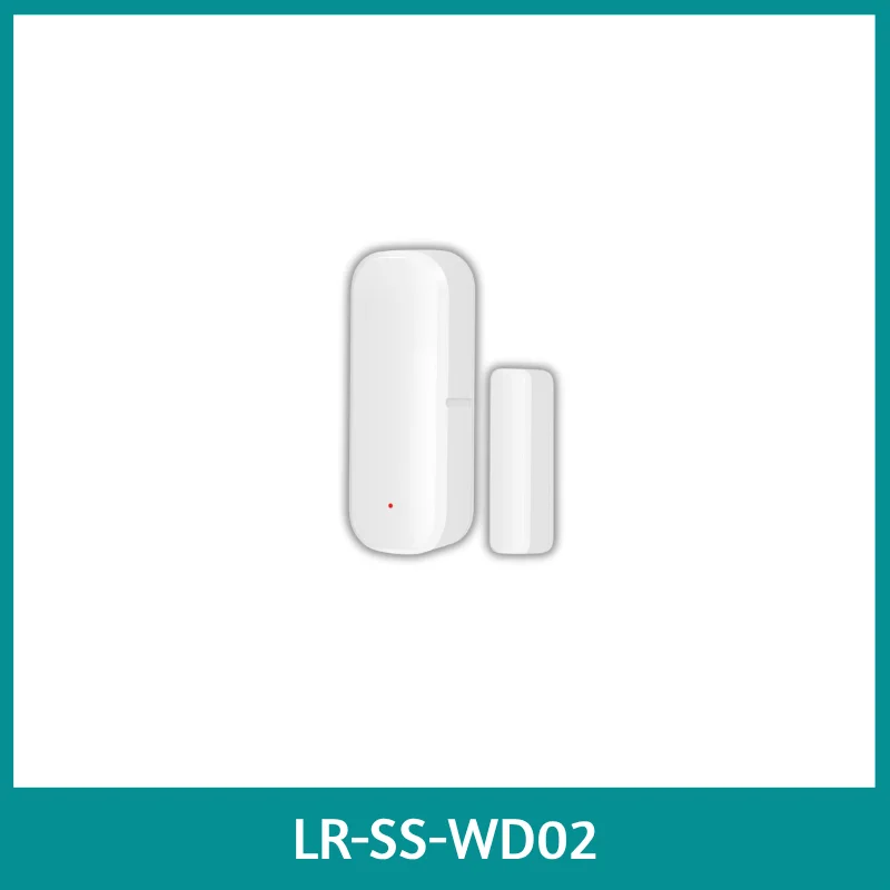 LEROND wireless door window contact sensor detecting open-close status with long battery life.