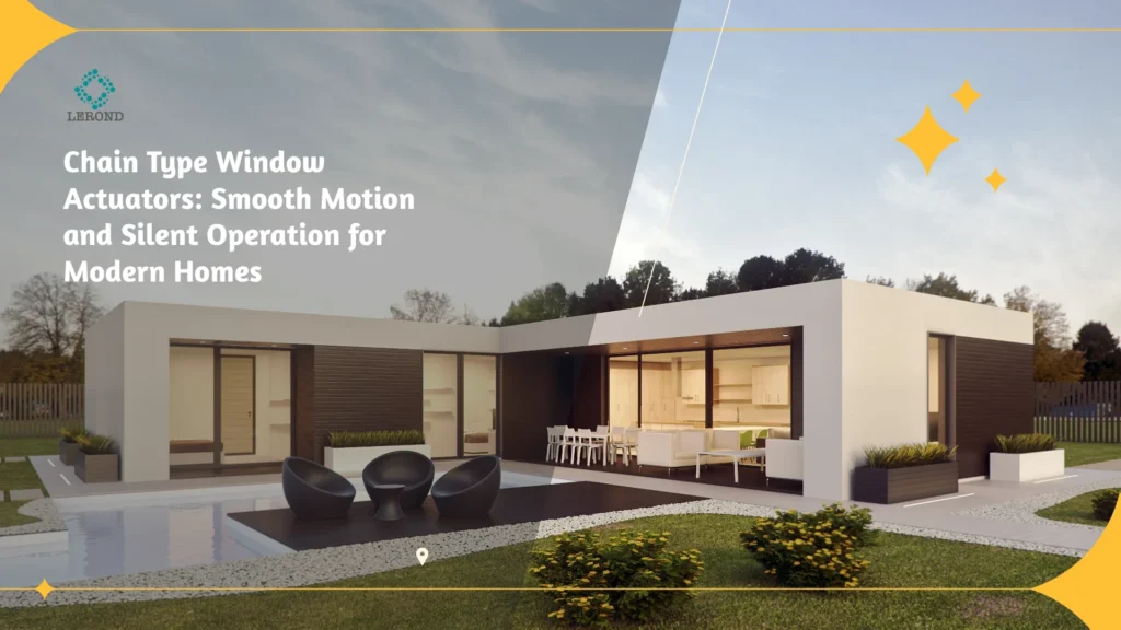 Discover the chain type window actuator for smart home automation. Enjoy smooth motion and silent operation, obstacle detection, and seamless integration with Tuya smart sensors for a healthier, automated living environment.