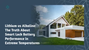 Struggling with smart lock battery failure in winter? Our in-depth guide reveals why the lithium vs alkaline battery debate is critical for your security. Discover the best battery for smart lock reliability in extreme cold and heat, and how to maximize your smart lock battery life.