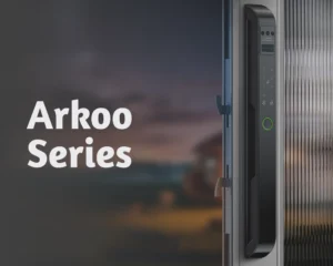 Explore Arkoo smart locks for aluminum profile and patio door automation Arkoo smart door lock series for aluminum profile doors and sliding patio doors