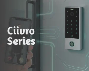 Residential and commercial access control systems with door access control hardware