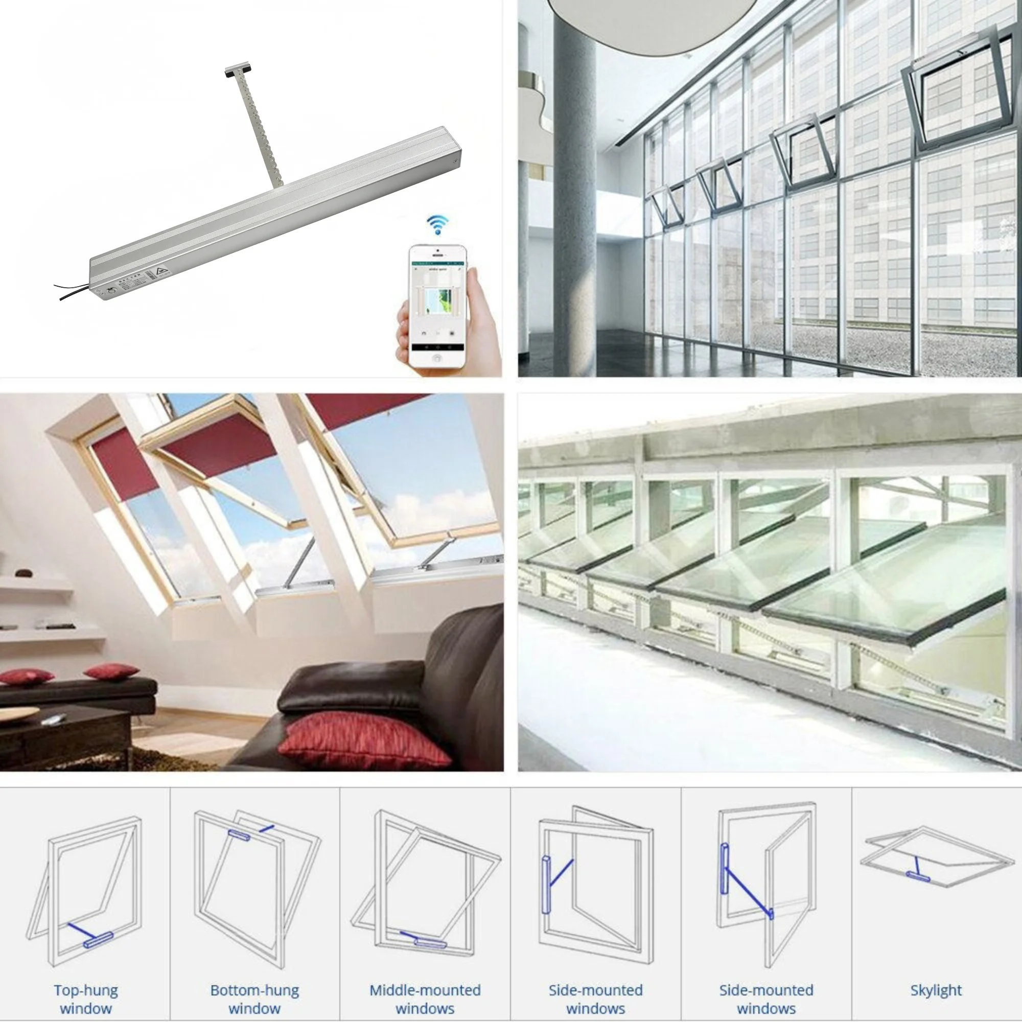 Electric Chain Window Opener Parameters