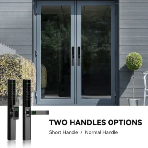 Keyless Sliding Glass Door Lock with 2 Options of Handles