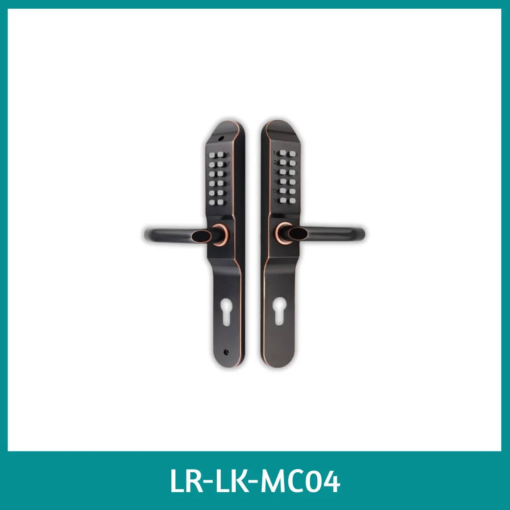 Mechanical Keyless Gate Lock for Outdoor Metal Gates