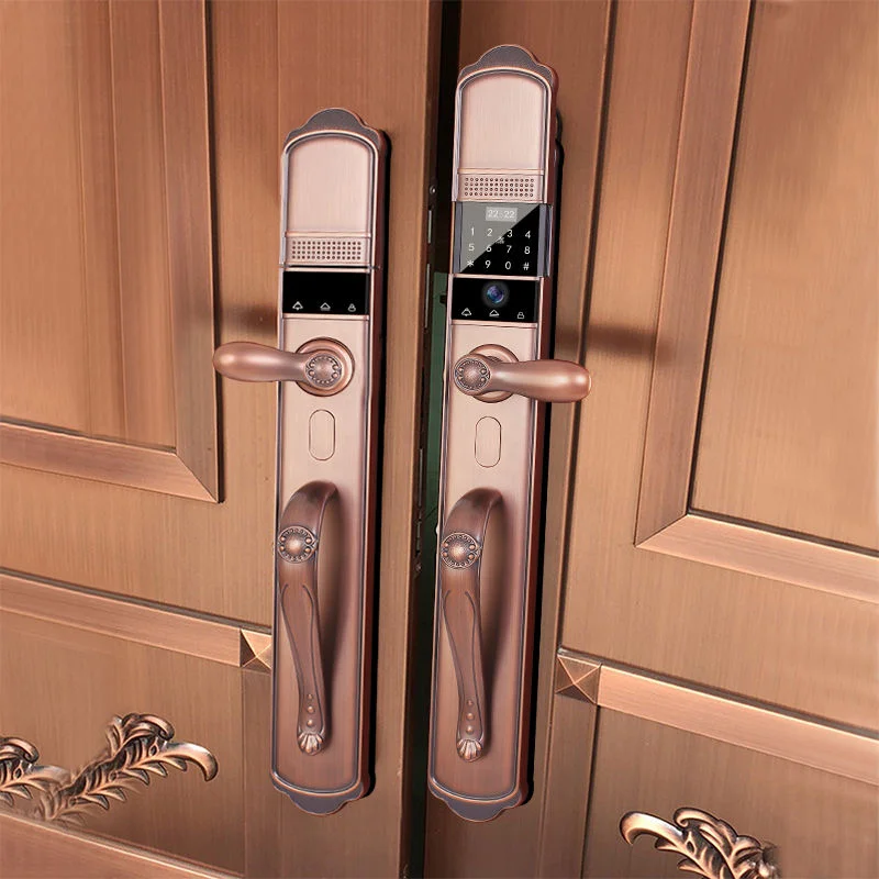 Smart Lock for Thick Doors & Security Front Doors Closeup View