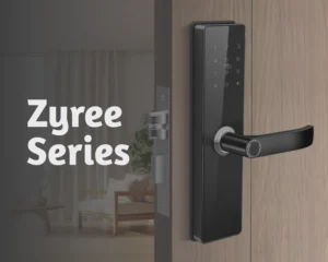 Interior Door Smart Lock with Handle for Bedrooms, Offices & Apartments | Zyree Series Interior Door Smart Lock with Handle for Bedrooms, Offices & Apartments | Zyree Series