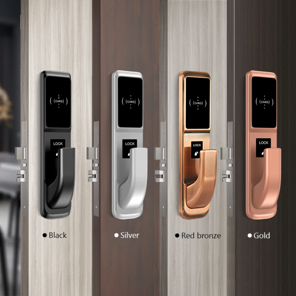 Hotel Room Security Locks Available in 4 Colors for Options