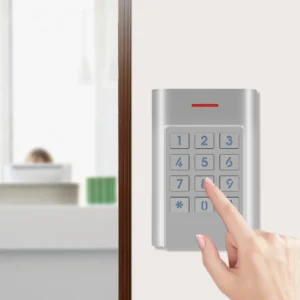 Keypad Access Control System with Touchless Entry Options Application