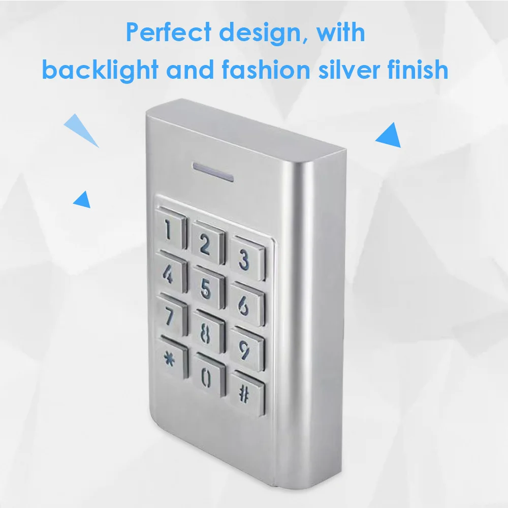Keypad Access Control System with Touchless Entry Options - Image 3