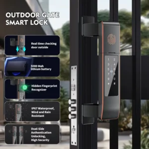 Smart Lock for Fence Gates Application