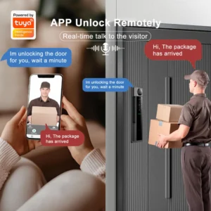 Smart Lock for Metal Security Doors Available with App Control