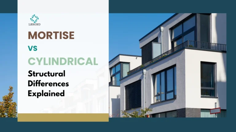 Mortise vs Cylindrical Smart Lock Structural Differences Explained