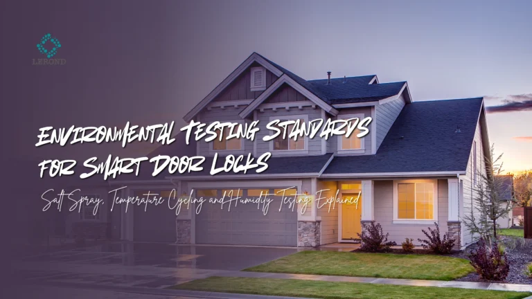 Environmental Testing Standards for Smart Door Locks_ Salt Spray, Temperature Cycling and Humidity Testing Explained