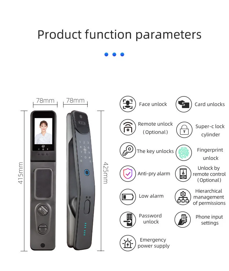 Entrance Door Smart Lock LK-PN01 - Image 3