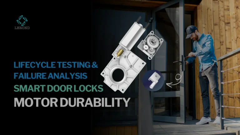 Motor Durability in Smart Door Locks Lifecycle Testing & Failure Analysis