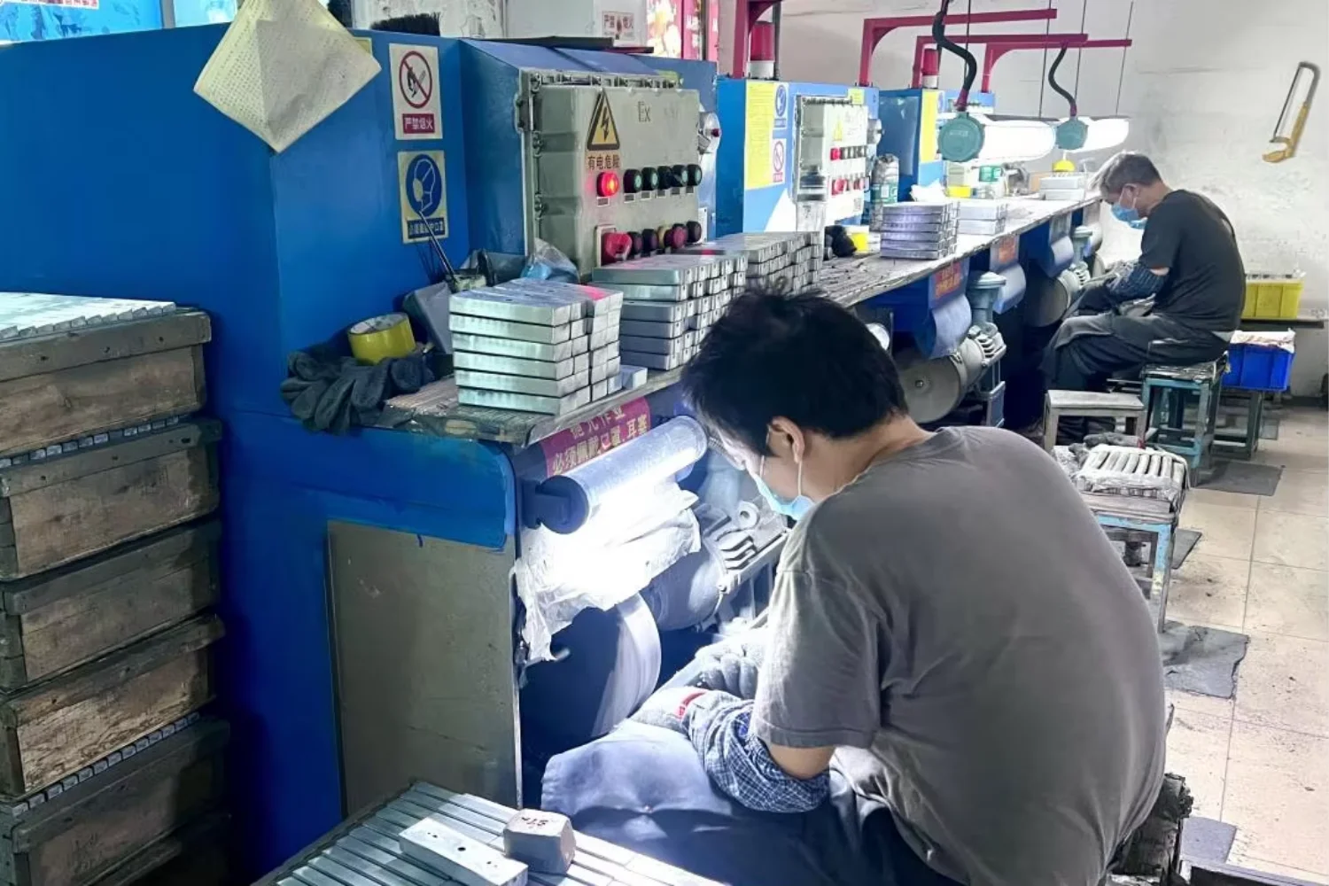 Polishing Process | Access Control System Supplier LEROND