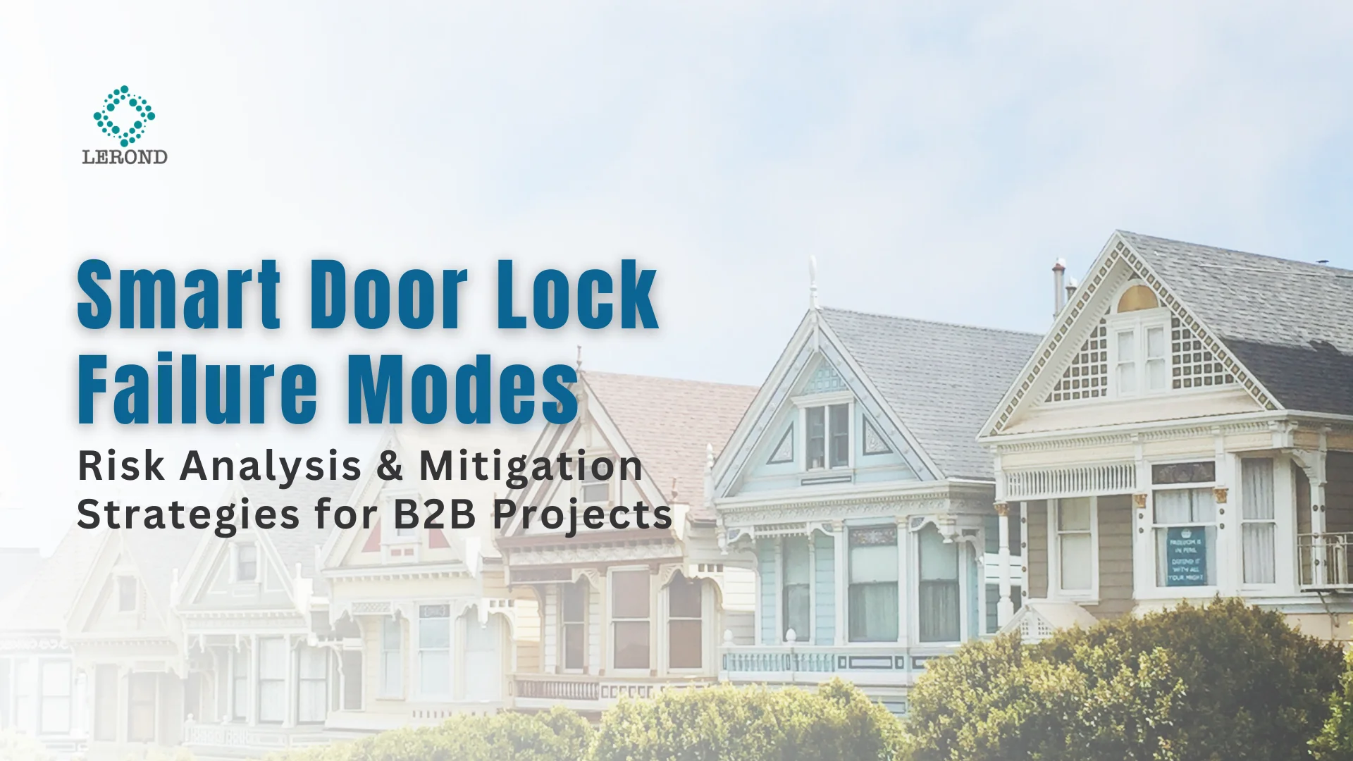 Smart Door Lock Failure Modes: Comprehensive Risk Analysis & Mitigation ...