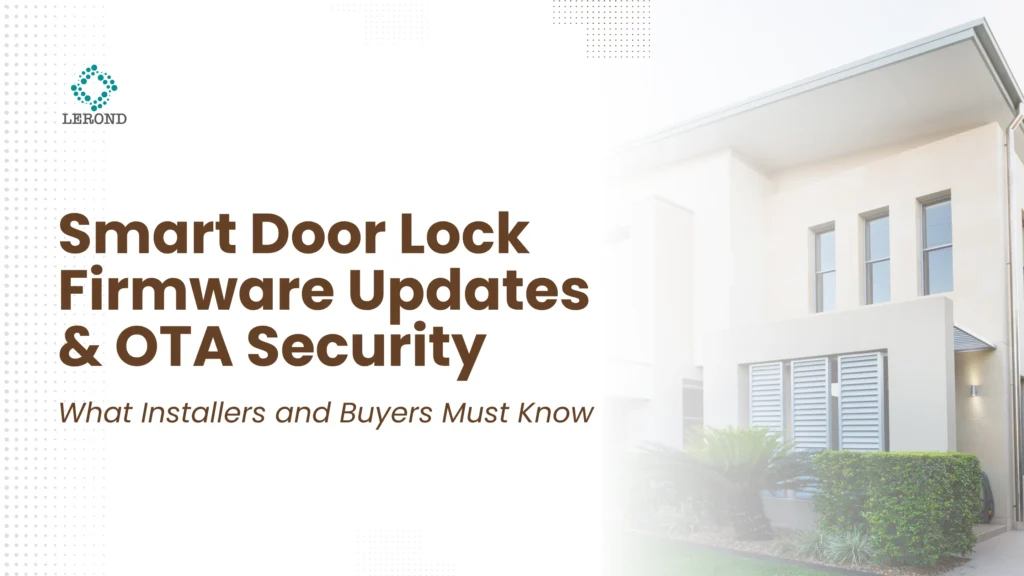 Smart Door Lock Firmware Updates & OTA Security_ What Installers and Buyers Must Know