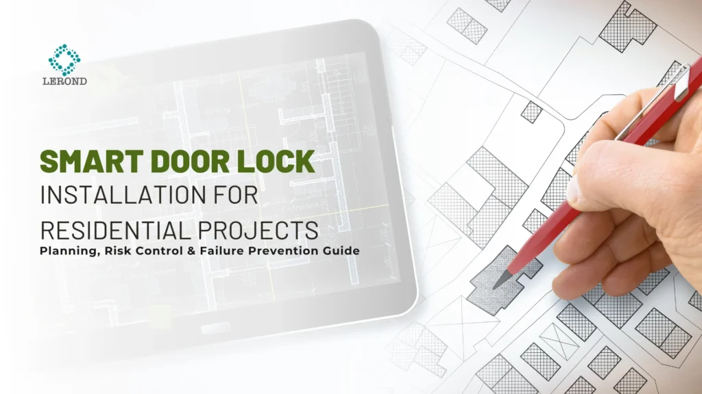 Smart Door Lock Installation for Residential Projects_ Planning, Risk Control & Failure Prevention Guide