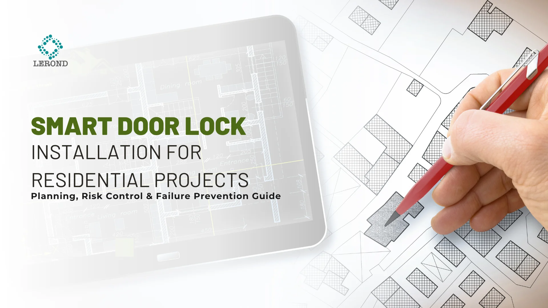 Smart Door Lock Installation for Residential Projects | Planning ...