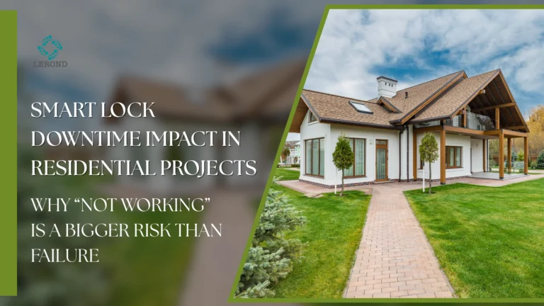Smart Lock Downtime Impact in Residential Projects_ Why “Not Working” Is a Bigger Risk Than Failure