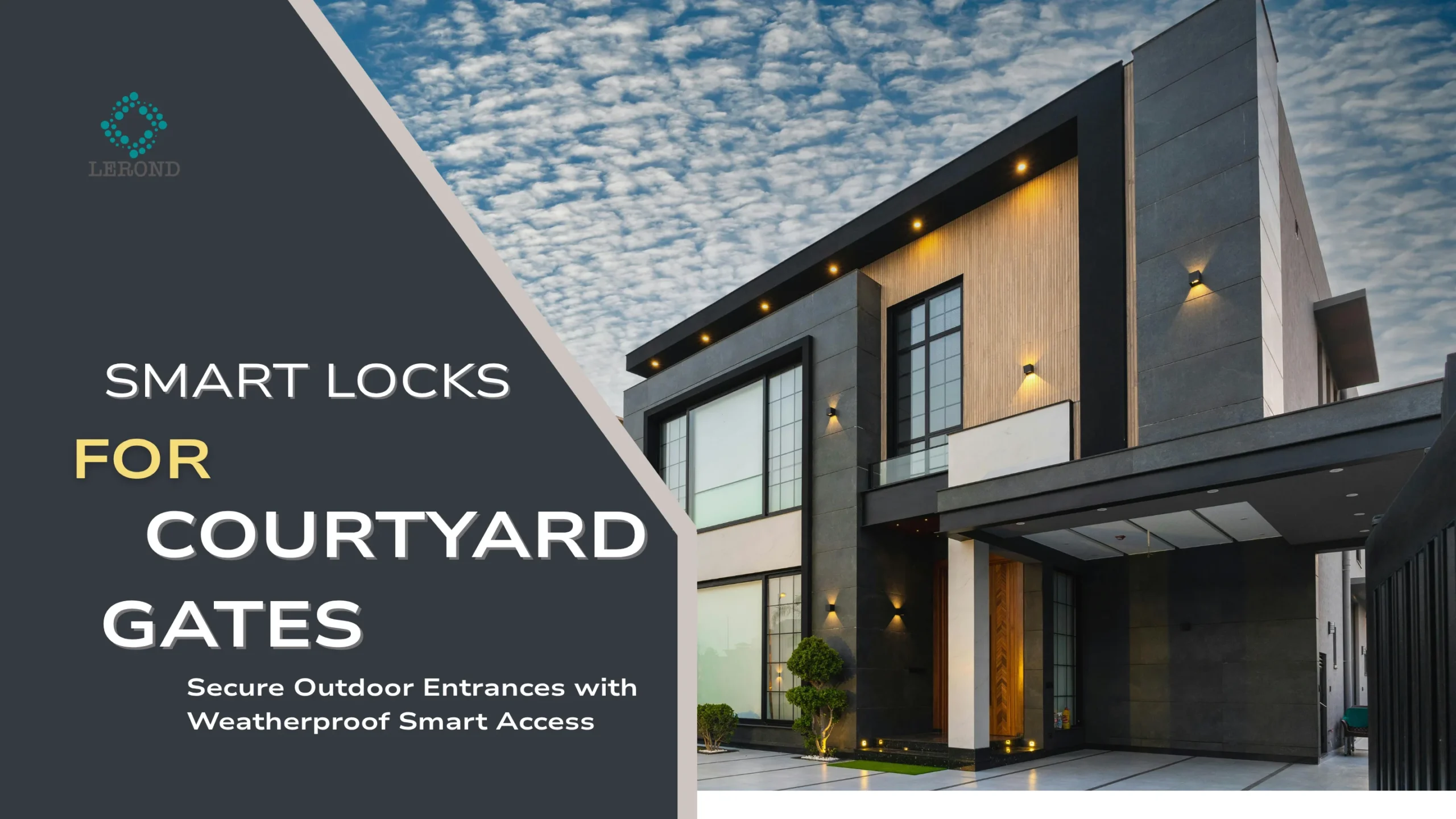 Fascinating Smart Lock For Outdoor Gate Gallery