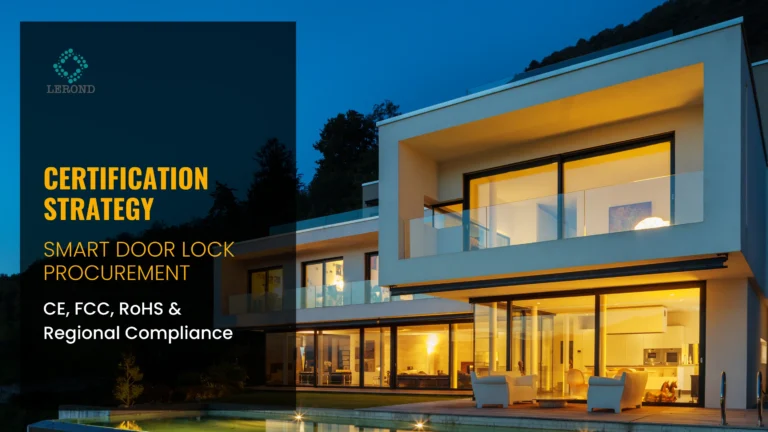 Certification Strategy in Smart Door Lock Procurement_ CE, FCC, RoHS & Regional Compliance