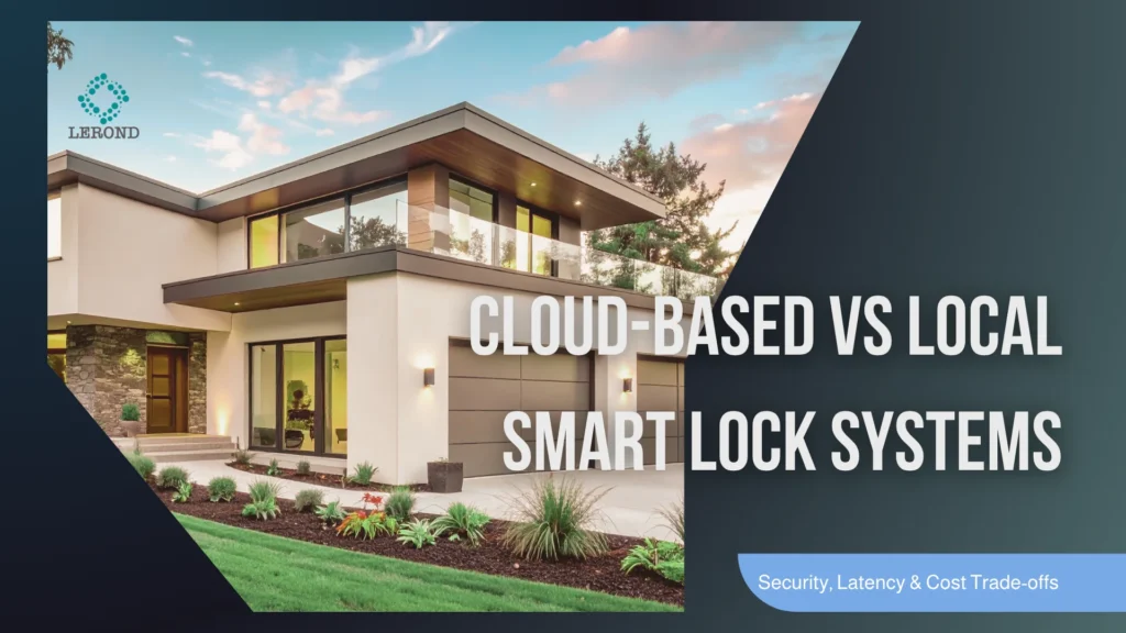 Cloud-Based vs Local Smart Lock Systems_ Security, Latency & Cost Trade-offs