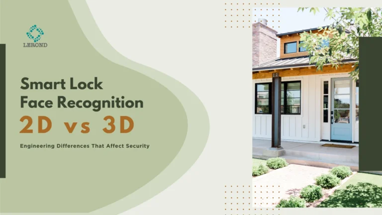 Face Recognition 2D vs 3D in Smart Locks_ Engineering Differences That Affect Security