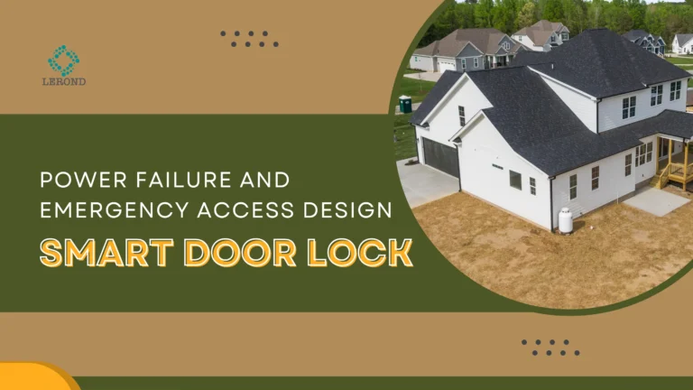 Smart Door Lock Power Failure & Emergency Access Design