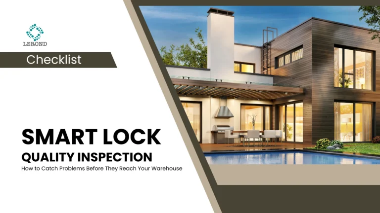 Smart Lock Quality Inspection Checklist (Pre-Shipment)_ How to Catch Problems Before They Reach Your Warehouse