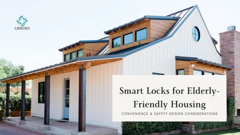 Smart Locks for Elderly-Friendly Housing_ Convenience & Safety Design Considerations